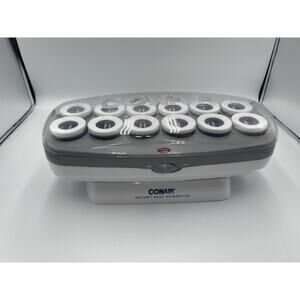 Conair Instant Heat Hairsetter 12 Jumbo (1.5”) Hot Rollers CHV14N 12 Clips Works